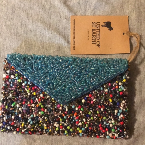 Beaded clutch - United of St Barth Original - Picture 1 of 7